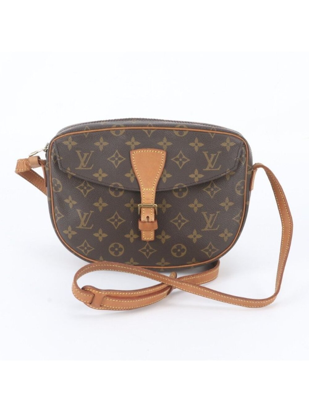 Louis Vuitton Monogram Jaune Fille Leather Shoulder Bag